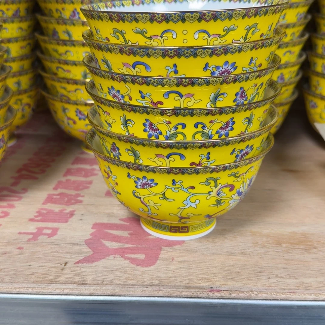 瓷景德镇珐琅彩餐具