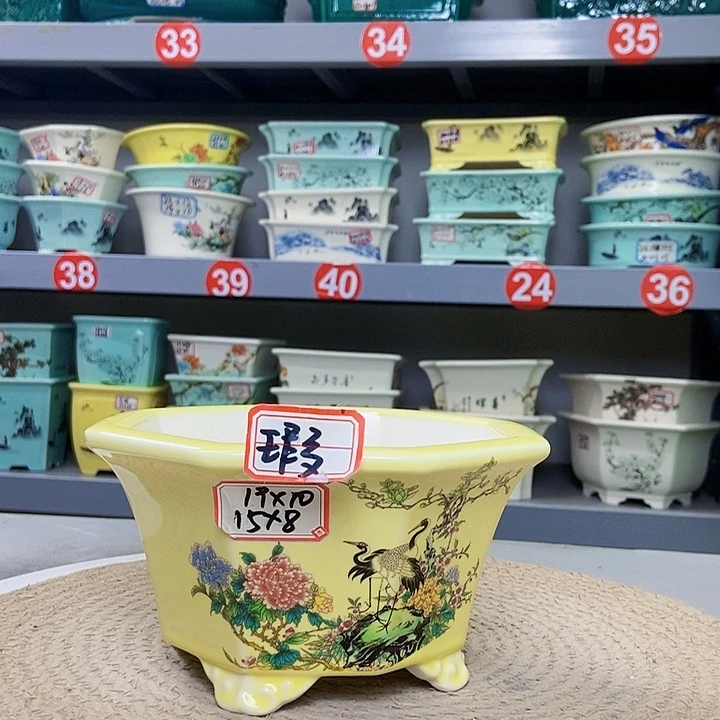 紫砂花瓶紫砂花盆
