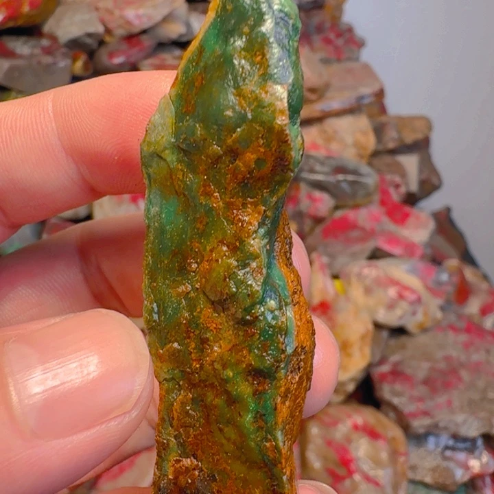 昌化石昌化源头绿