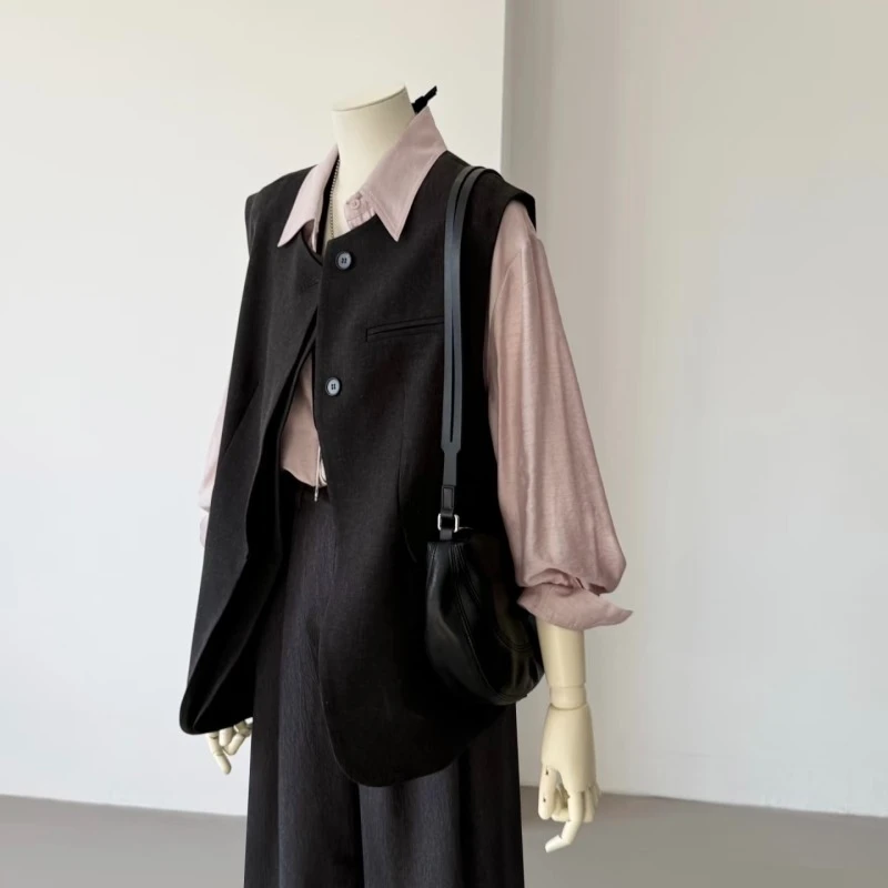 【南风家】X336~X340法式长袖女秋装新2025款设计感显瘦上衣