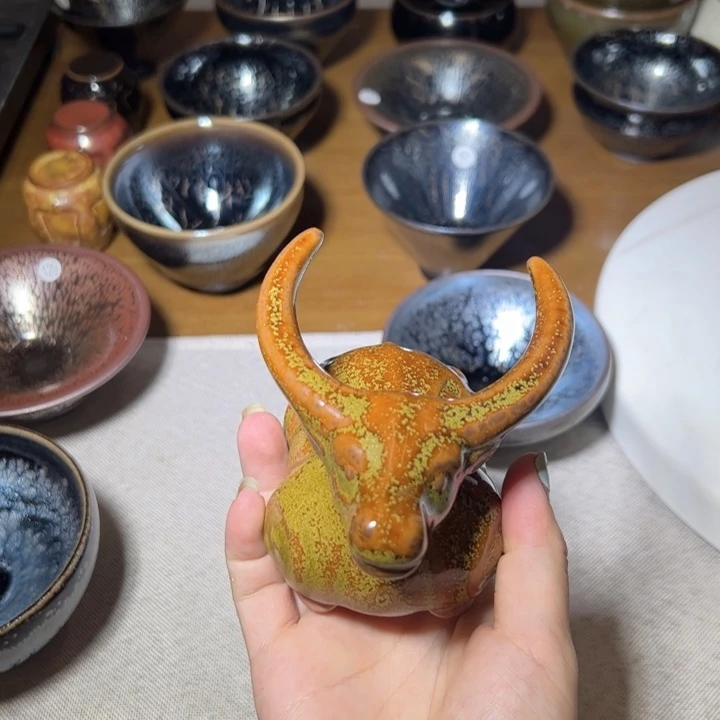 茶盏在栖落直播间选的好好看啊