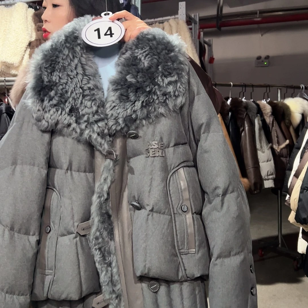 时尚保暖真狐狸毛领14号