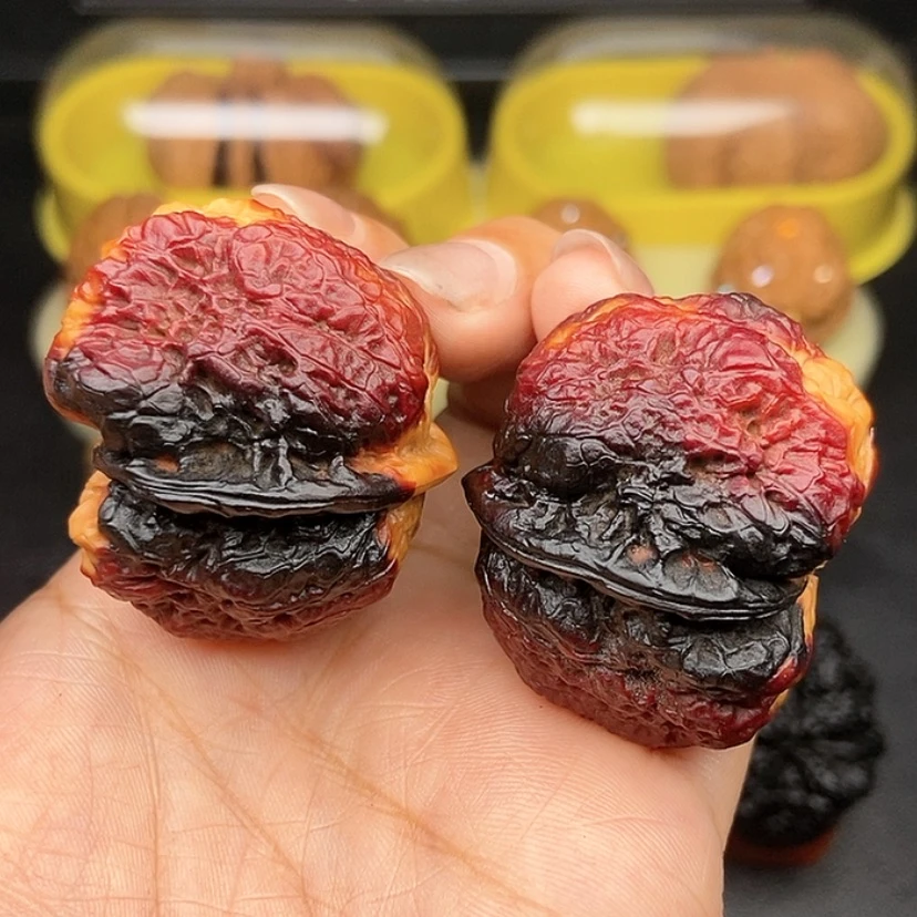 【闪购商品】文玩核桃把件来*40尺七彩蝴蝶蟾