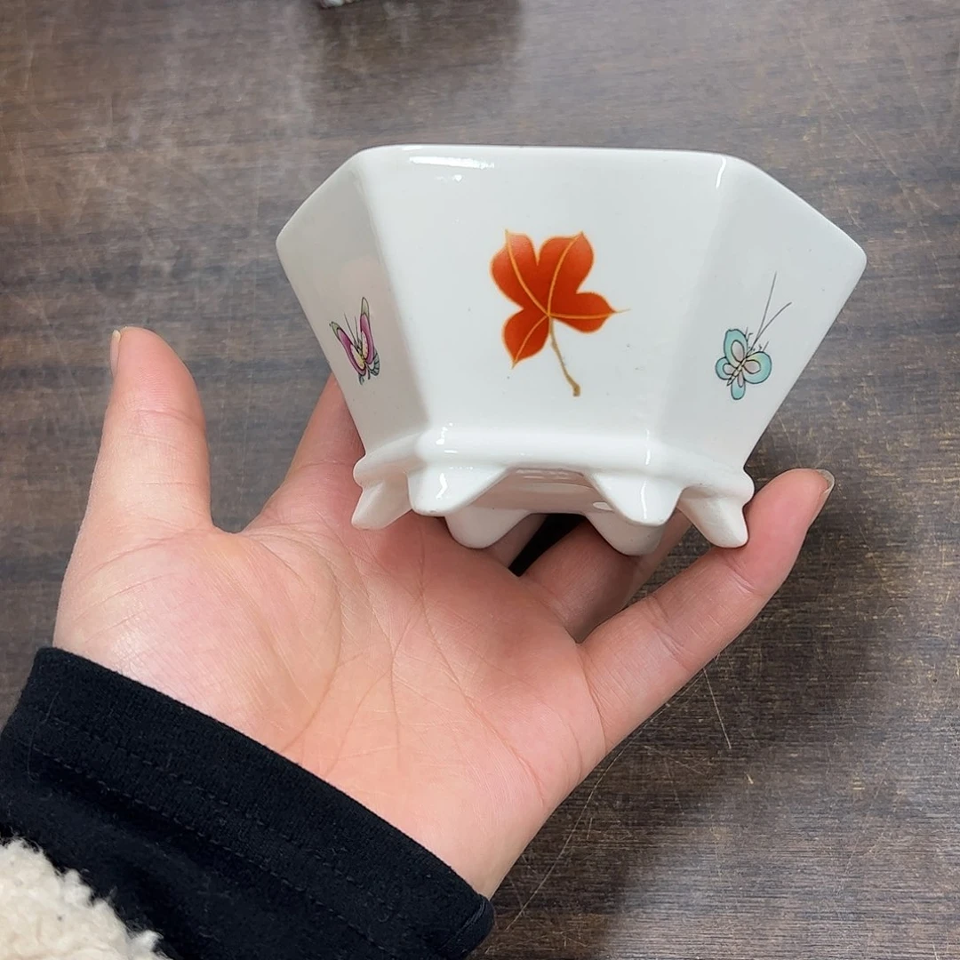 紫砂花盆627号瑕疵11/5cm