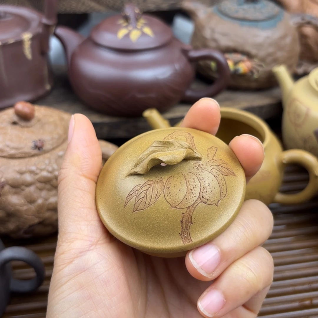 茶壶紫砂用****好灵桃原矿紫砂砂壶