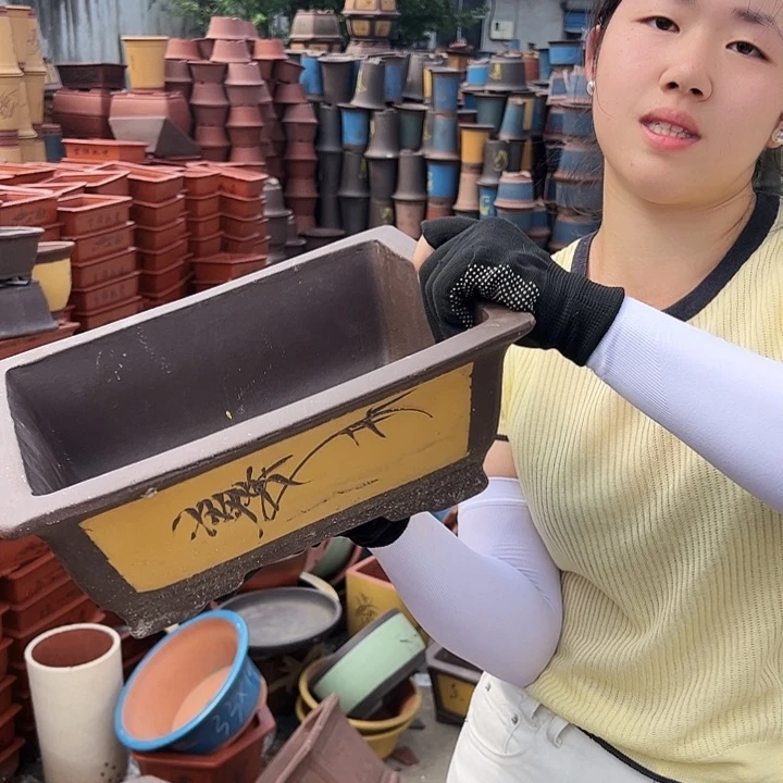 32黄马槽花盆花盆花盆