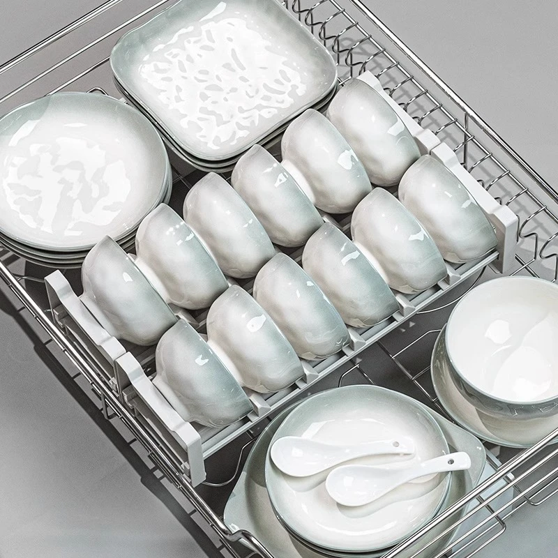 釉下彩餐具套装2025新款高级感乔迁碗盘餐具套装家庭用陶瓷米饭碗