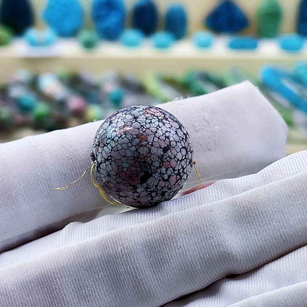 绿松石未镶嵌挂件