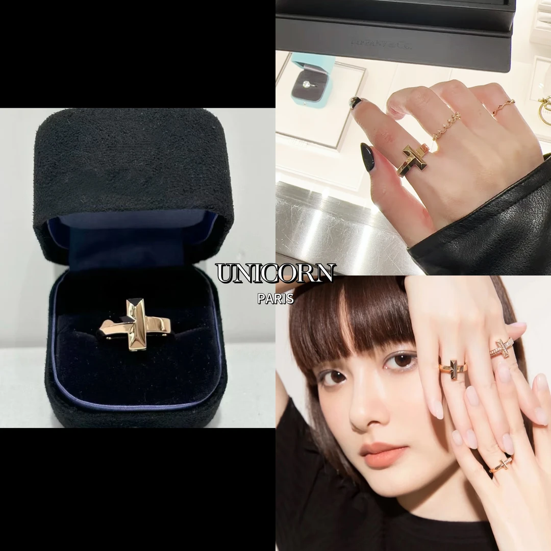 铜合金戒指 【明星同款】时尚轻奢戒指女 JZ0229