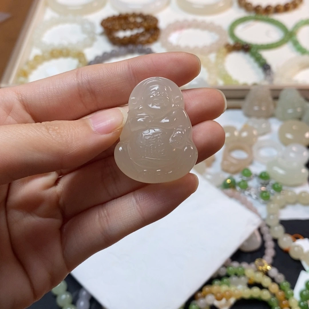 心***澜颈饰未镶嵌和田玉