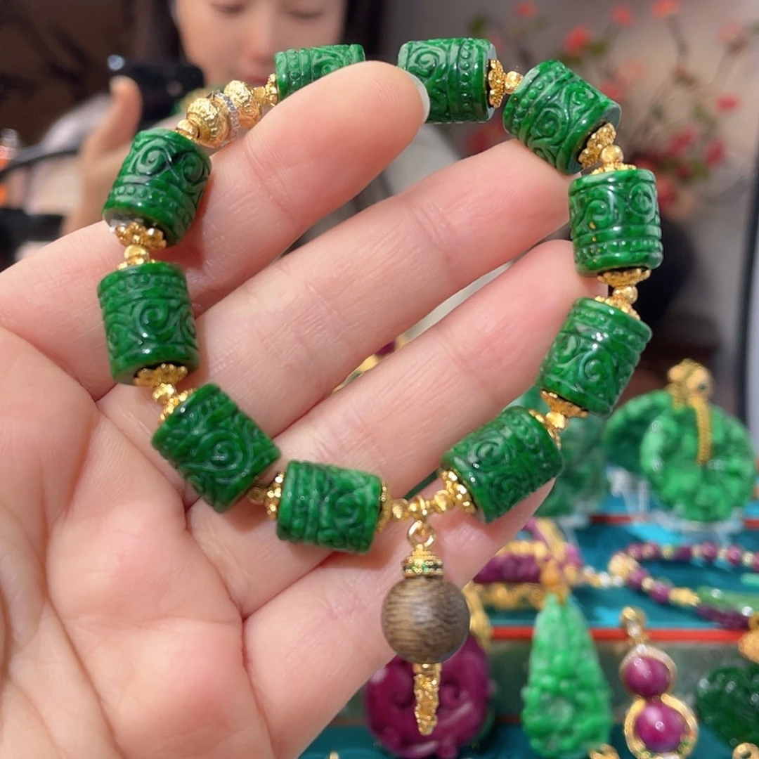 翡翠未镶嵌手串福利