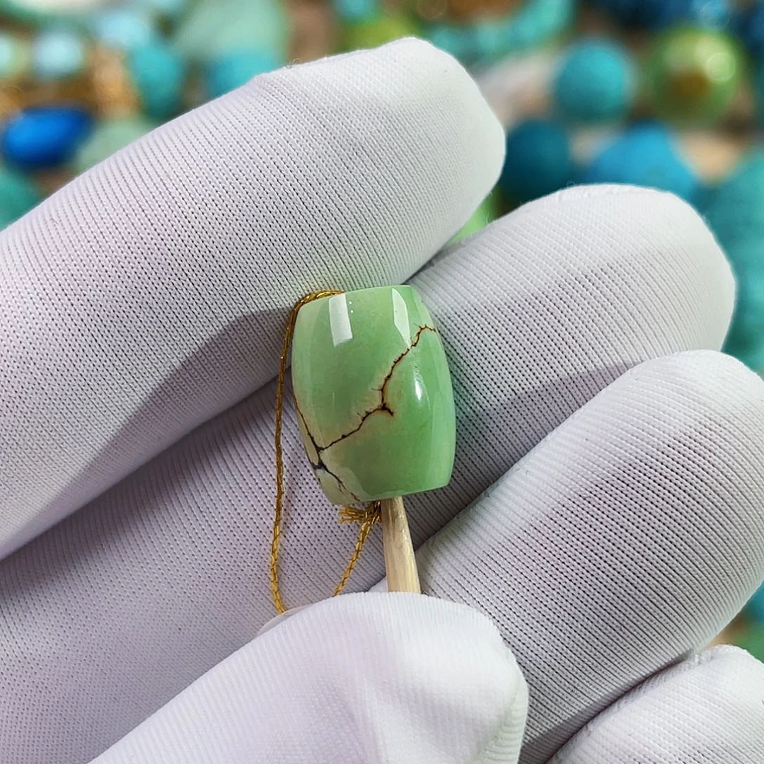 绿松石未镶嵌珠宝奇石9mm