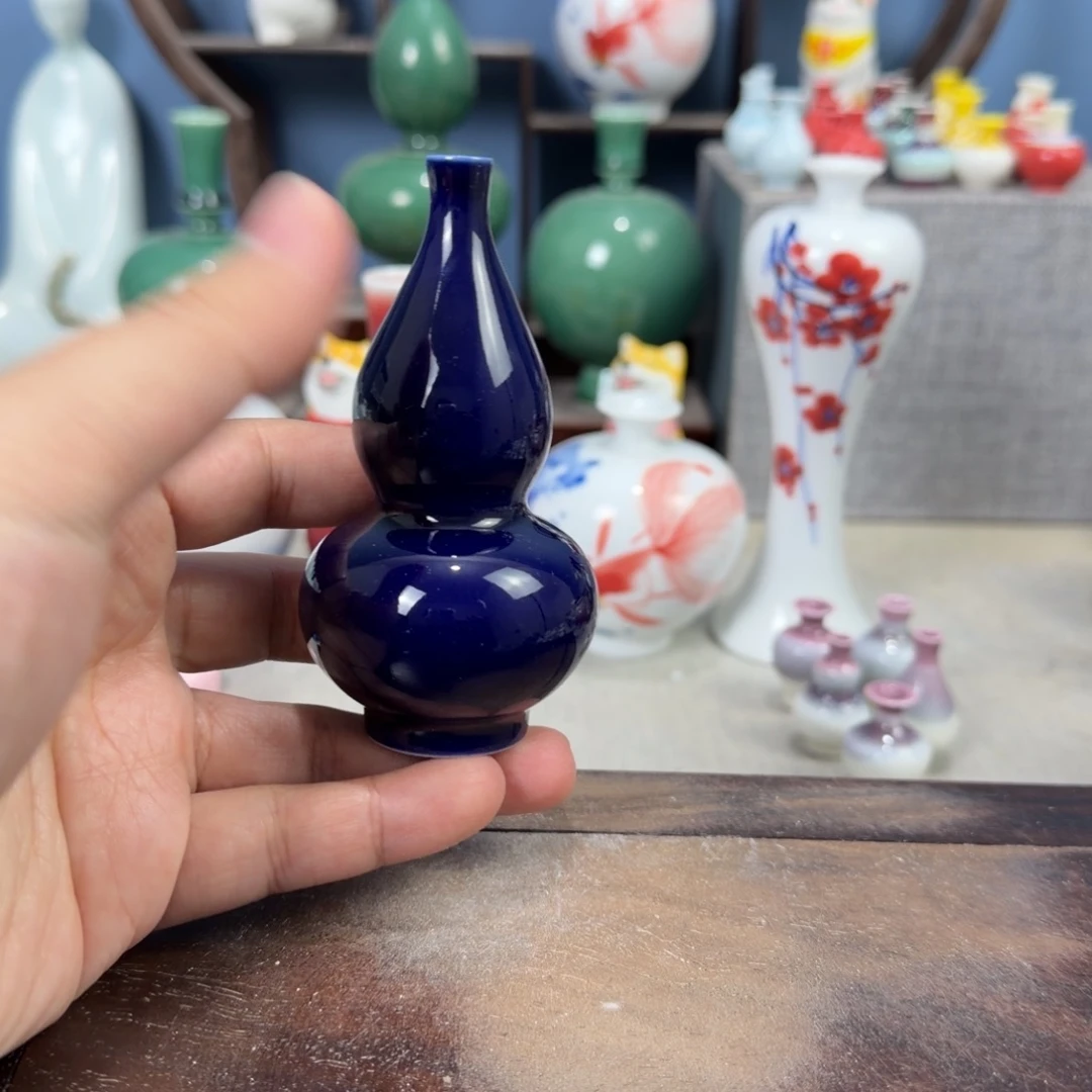 陶瓷手工小花器摆件
