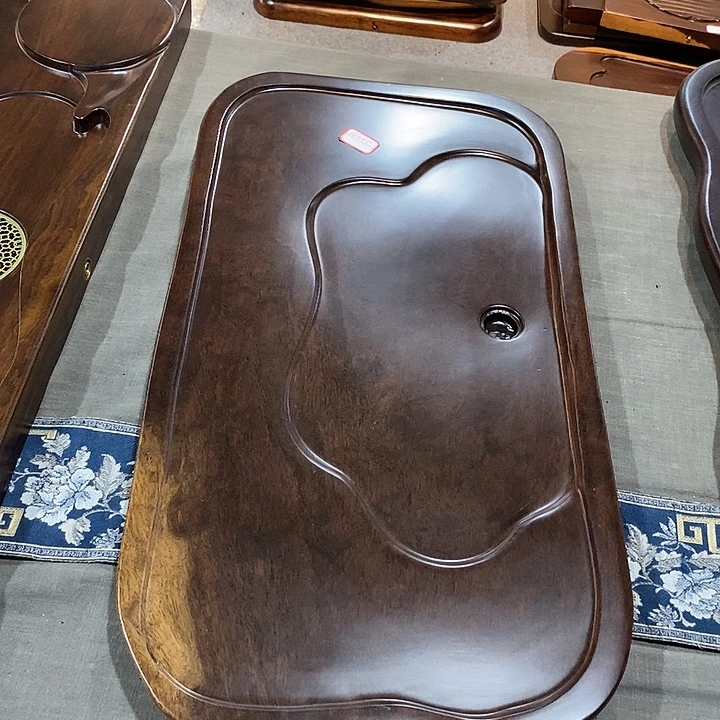 木非洲黑檀实木茶盘