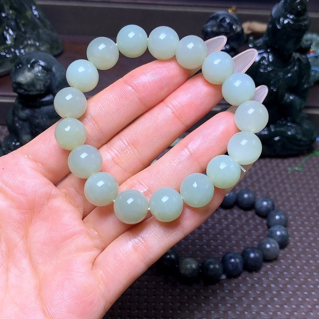 未镶嵌手串和田玉卡12