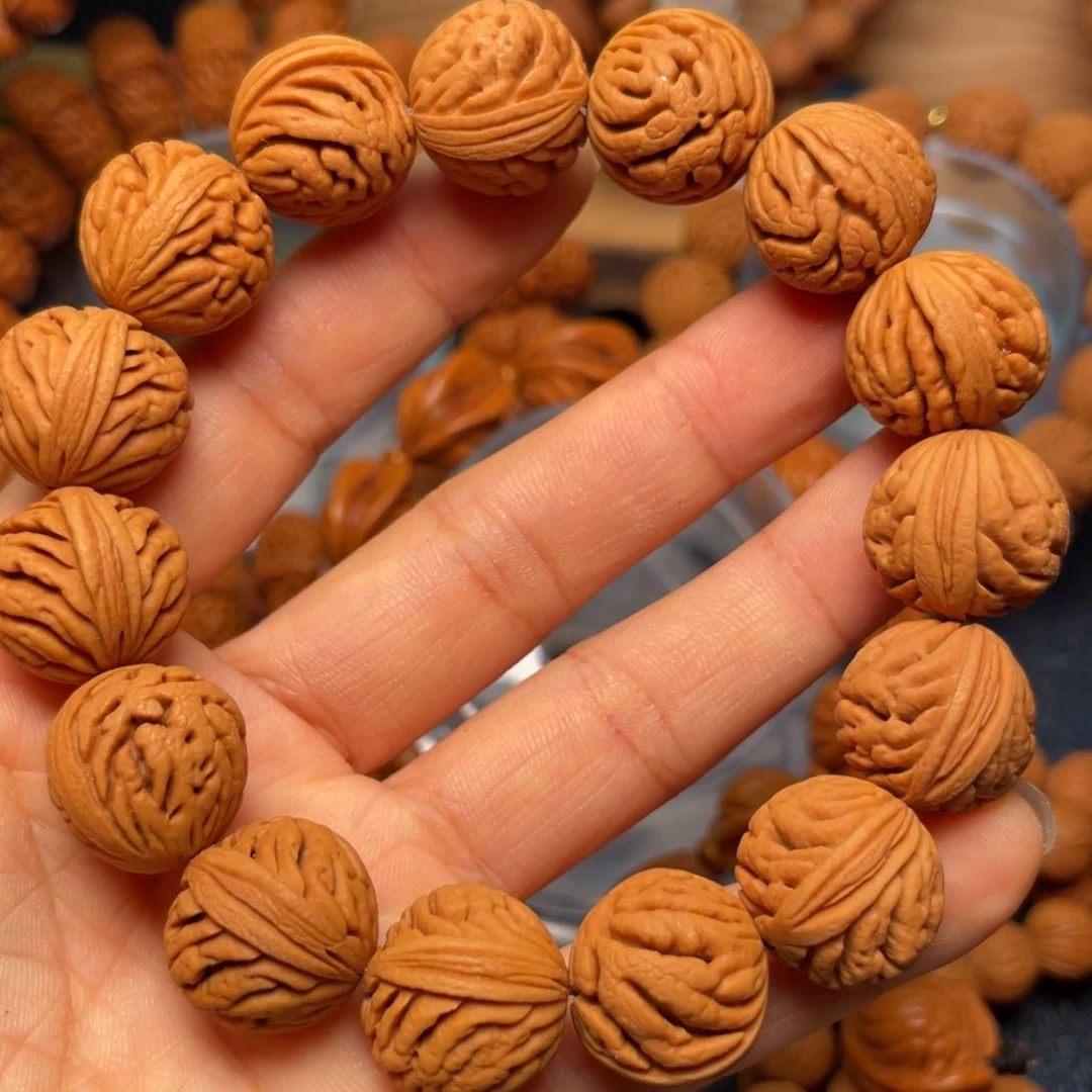 桃核手串龙纹桃核10