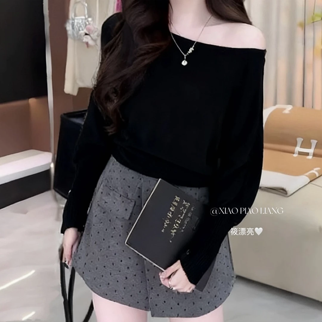 2025新款韩系早秋穿搭波点裙套装甜美百搭两件套9343#0.1 qq