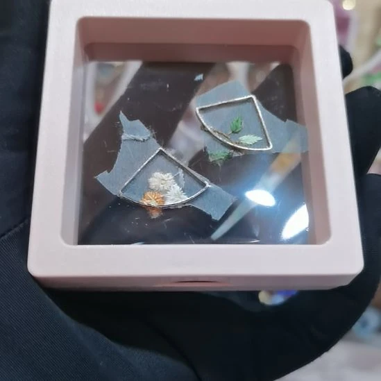 织绣苏绣耳环耳钉耳饰