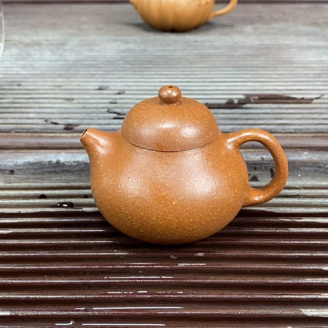 茶壶紫砂宜兴原矿紫砂壶文旦150c