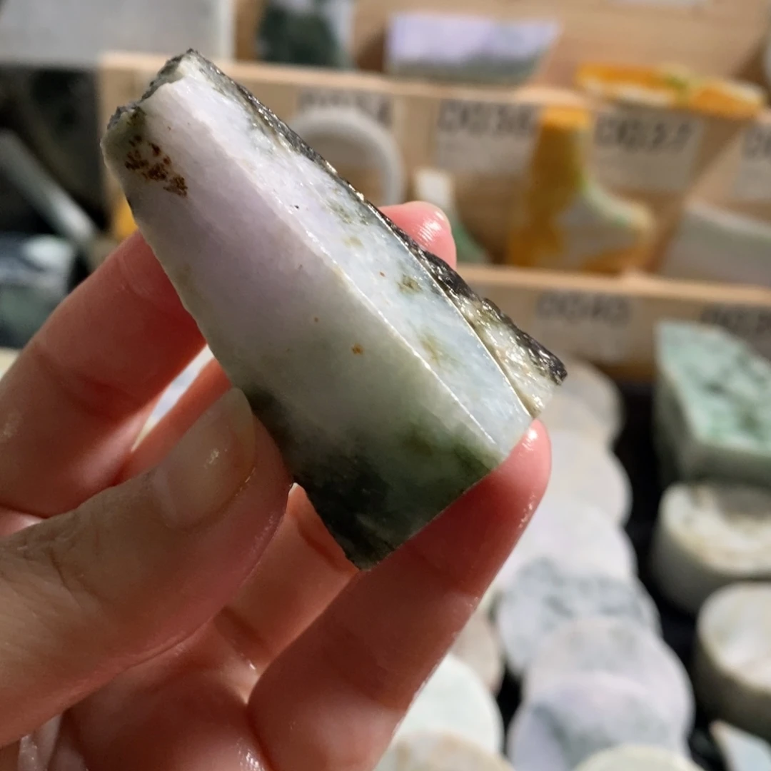 颈饰未镶嵌翡翠天然翡翠