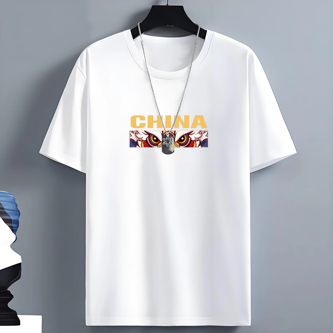 2025新款高档男士爆款半袖休闲短袖t恤夏季纯棉体恤美式百搭上衣T