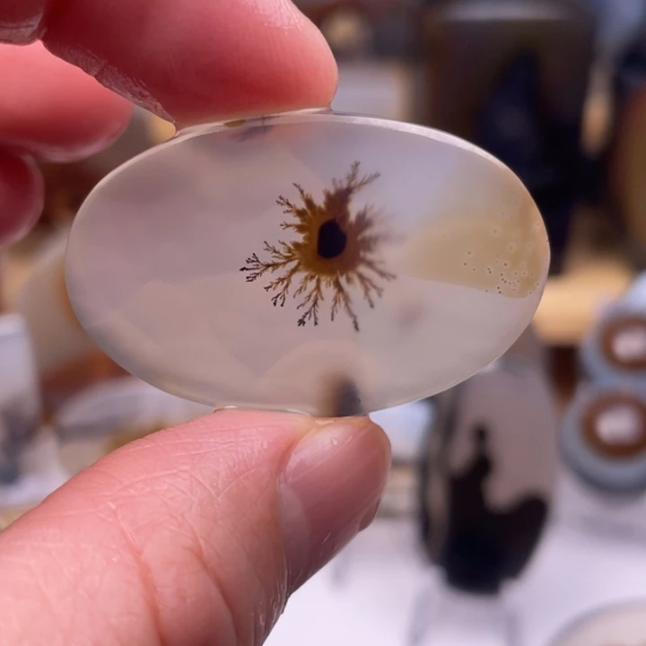 玛瑙/玉髓未镶嵌吊坠(不含链)