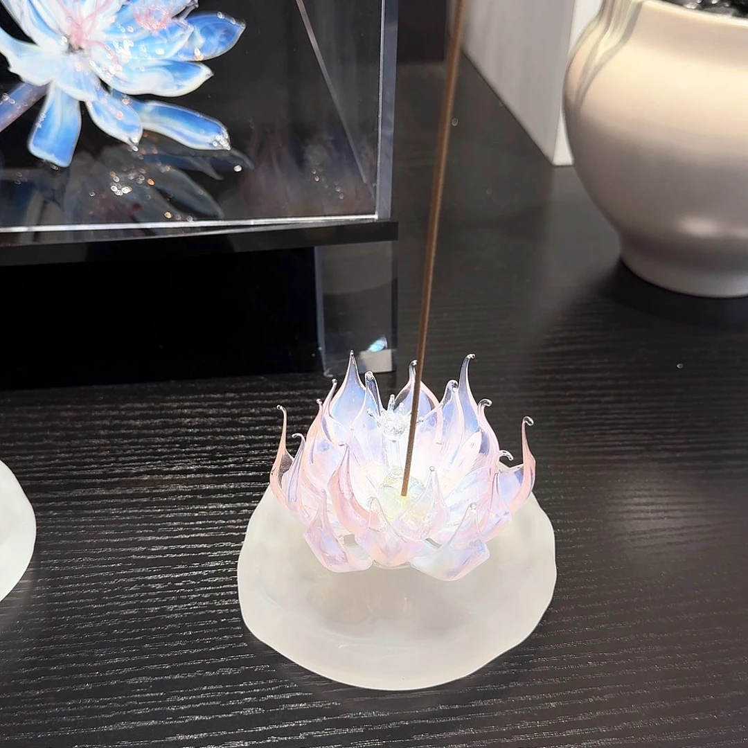 淄博特产非遗手做琉璃花001