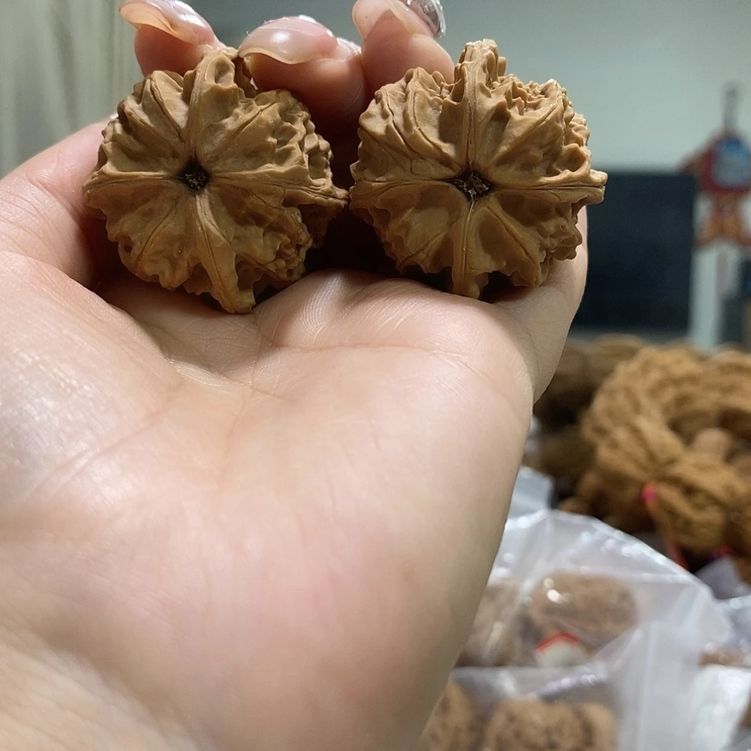 把件文玩核桃边36边37玉玺四棱