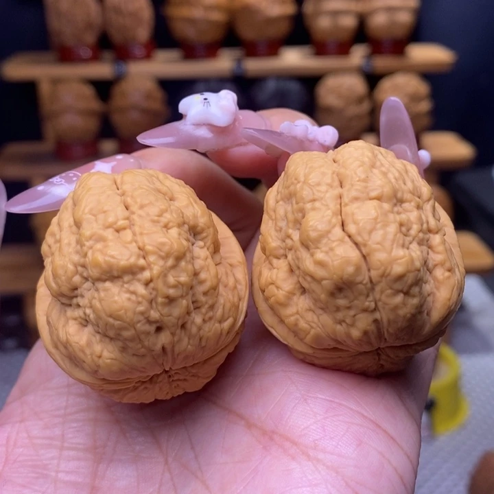 文玩核桃把件雪魔31号41尺