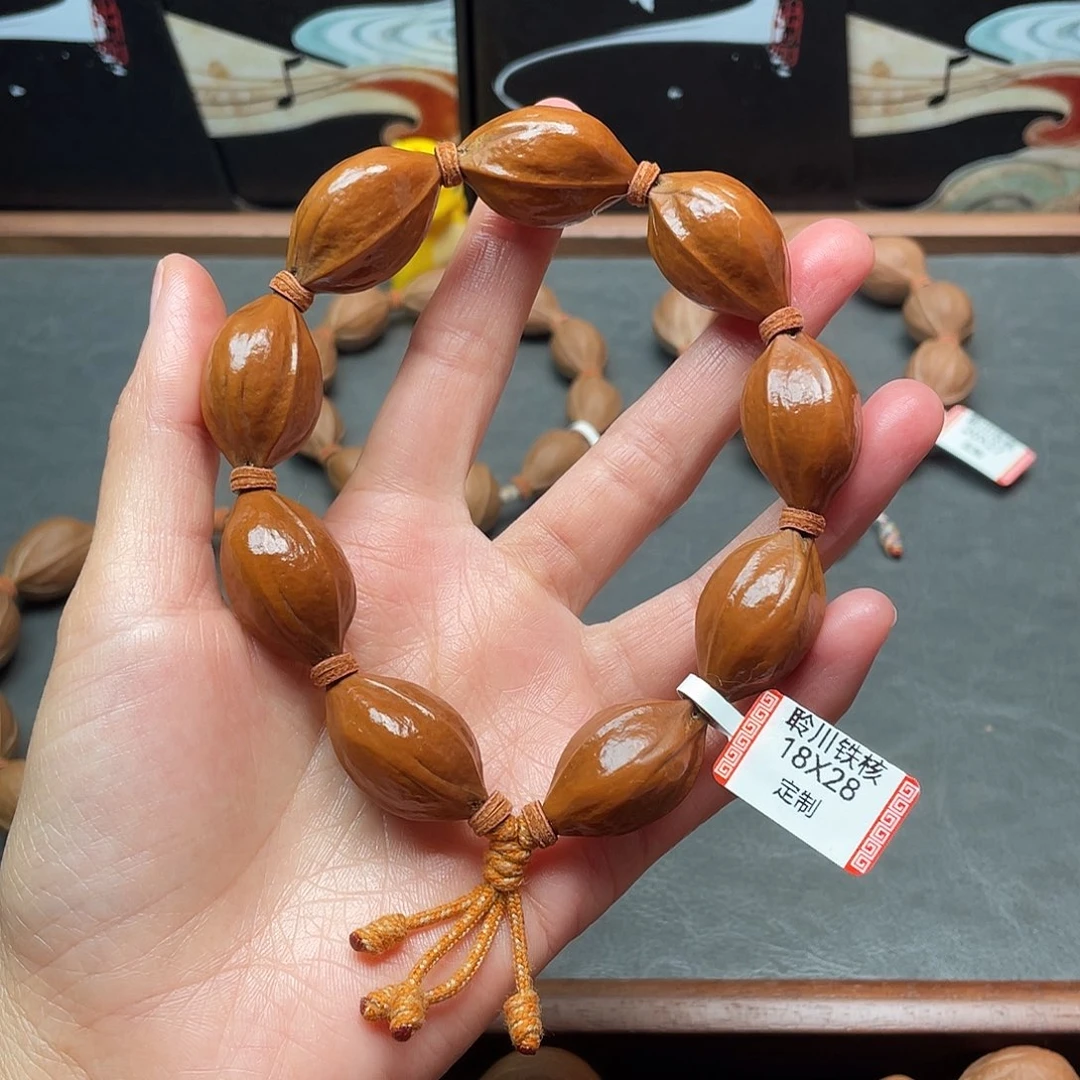 一***实橄榄核手串/手链1828梅林铁核