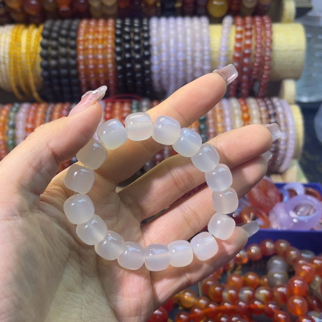 玛瑙/玉髓未镶嵌手链
