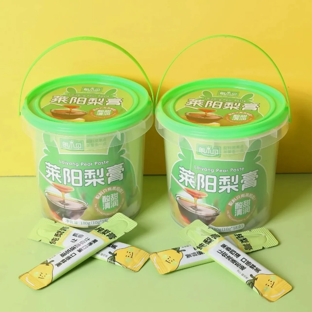 朗小贝莱阳梨膏180g（10g*18支） 秋梨膏儿童饮品配料只有莱阳梨