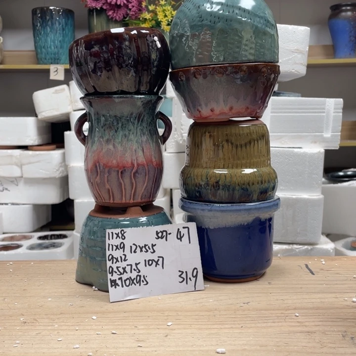 紫砂花盆多肉花盆微瑕47