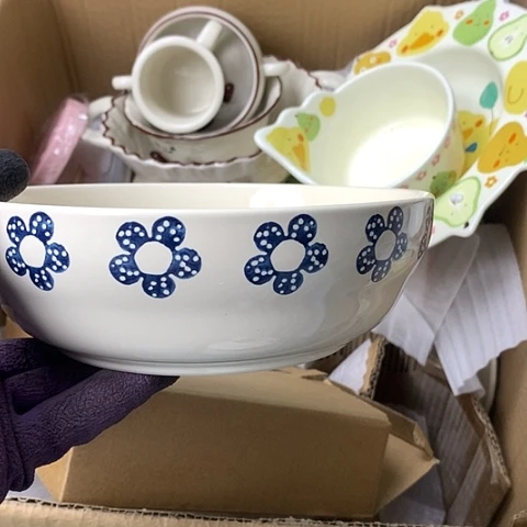 盘陶瓷制品满25拼单发货默认微瑕