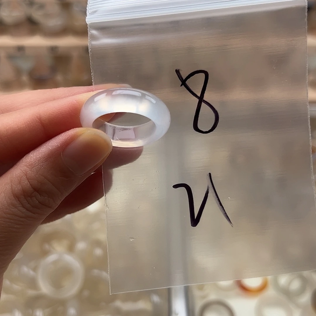 玛瑙/玉髓未镶嵌戒指