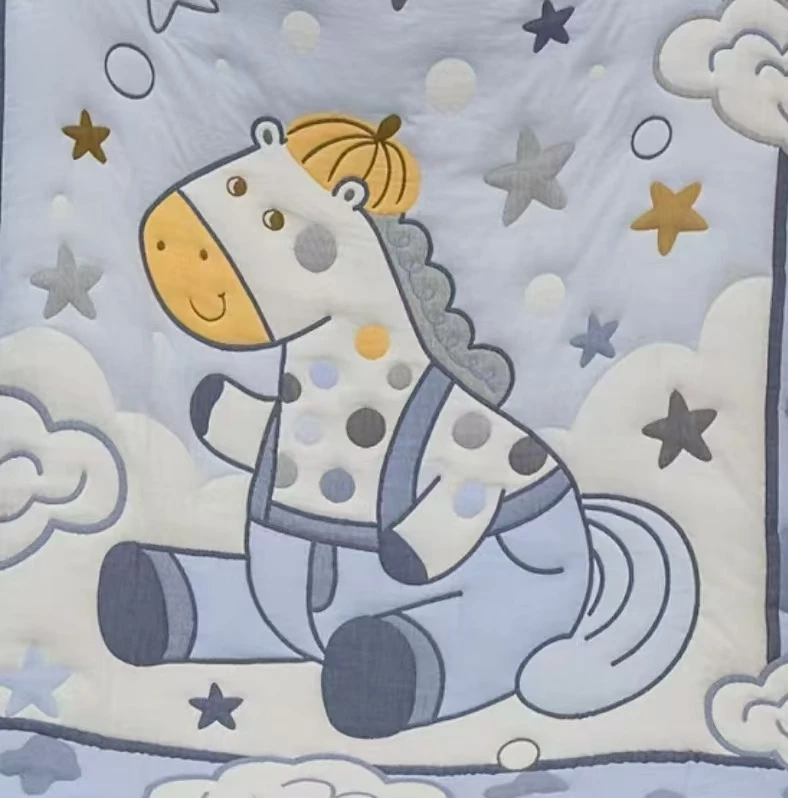 【星空小马】150*200cmA类柔软亲肤透气春秋夏被空调被棉纱泡芙被