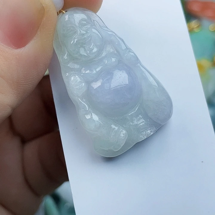 翡翠未镶嵌颈饰好