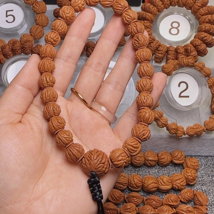 桃核手串龙纹桃核