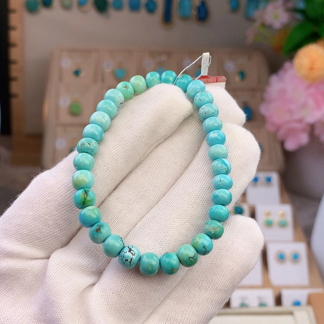 绿松石未镶嵌颈饰