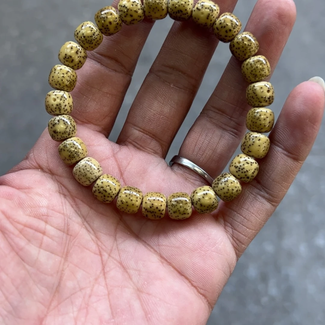 手串星月菩提星月菩提8*7老型单圈手串
