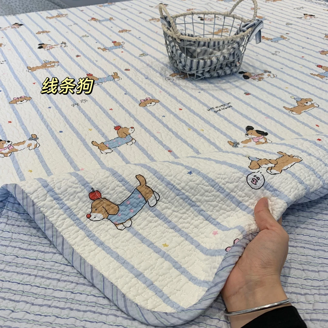 本世家纺 150x200新生儿全棉床盖四季款床盖宿舍床学生柔软单人