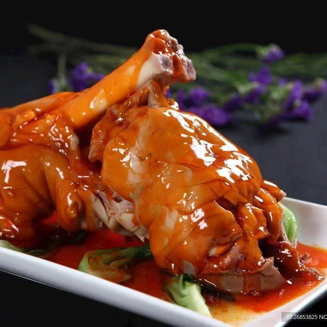 清真香辣带骨牛蹄整个黄牛牛蹄整下酒菜聚餐必备500g