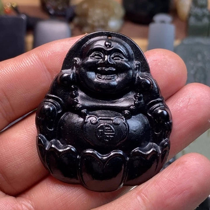 和田玉（青玉）颈饰未镶嵌