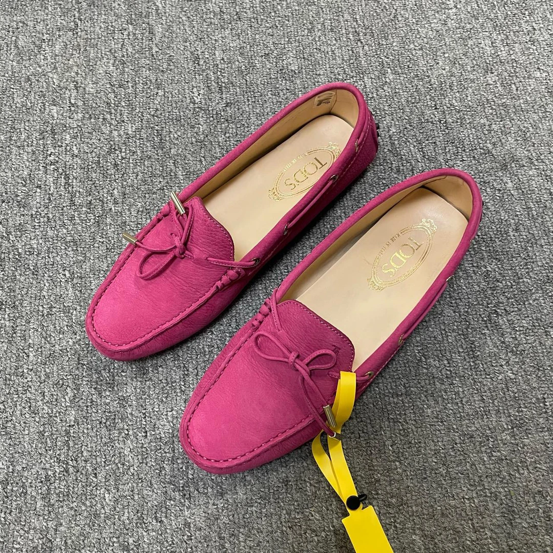 95新 TOD’S/托德斯 （有盒）圆头系带休闲鞋 40码/7871