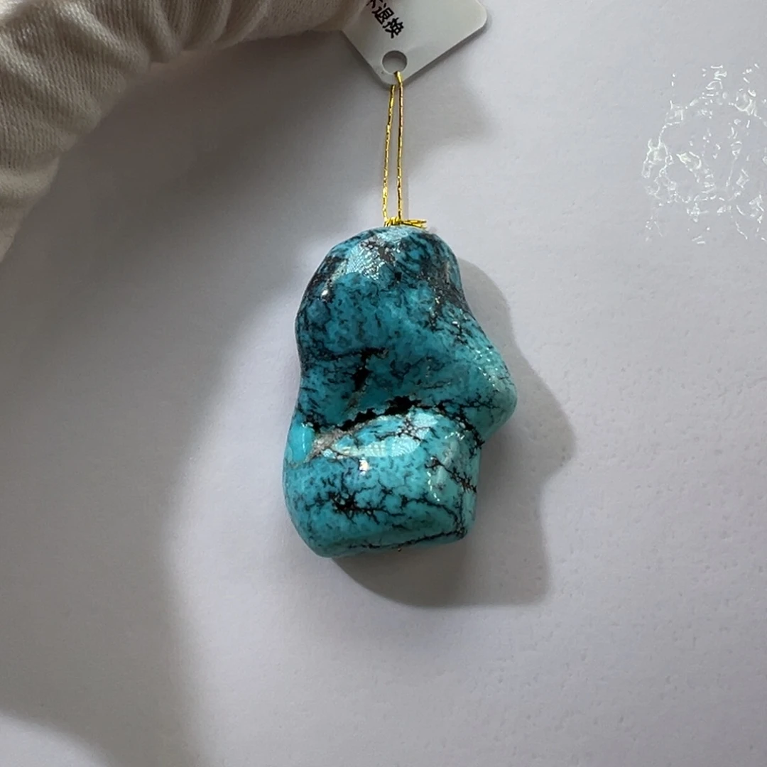 绿松石未镶嵌挂件