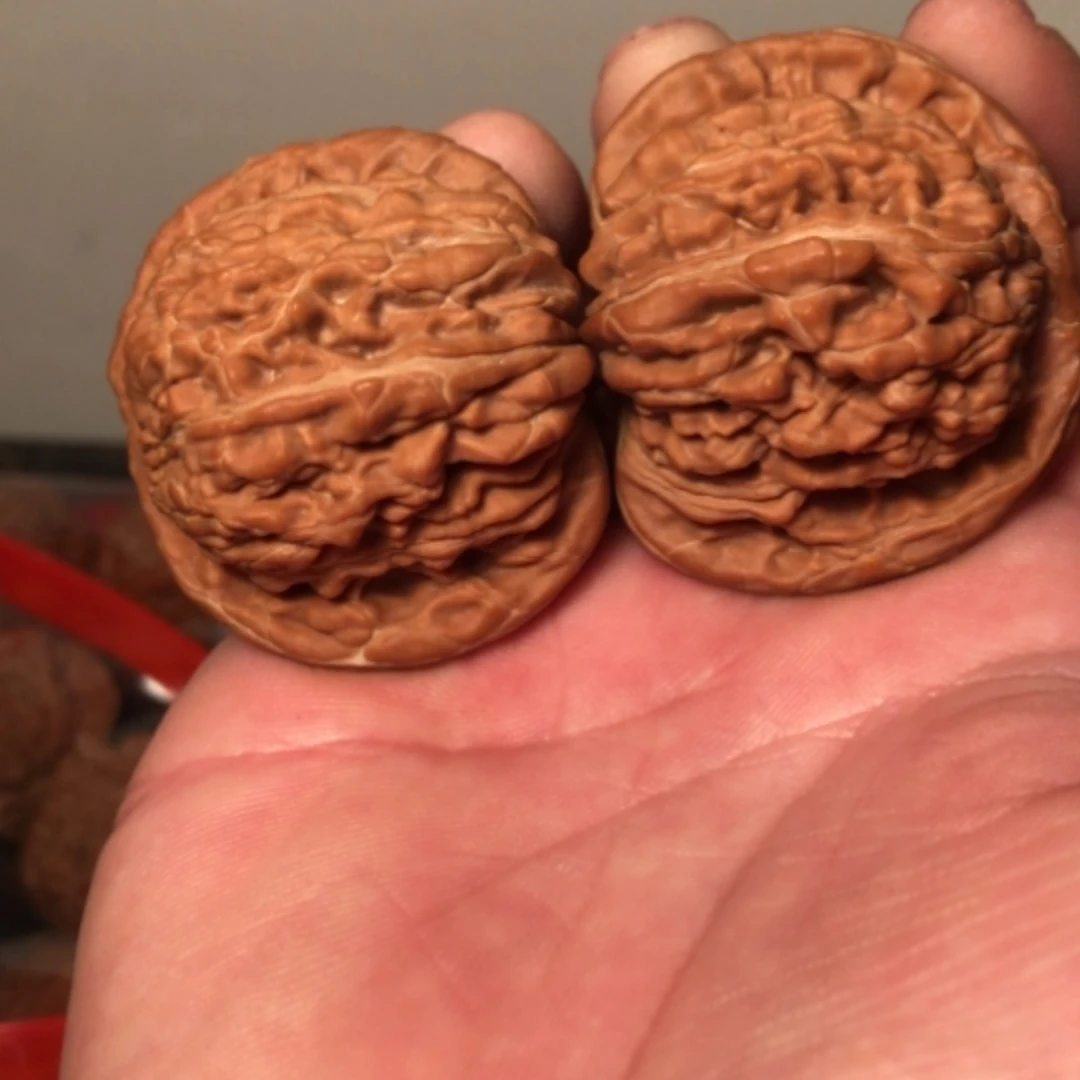 【闪购商品】文玩核桃把件四座楼45