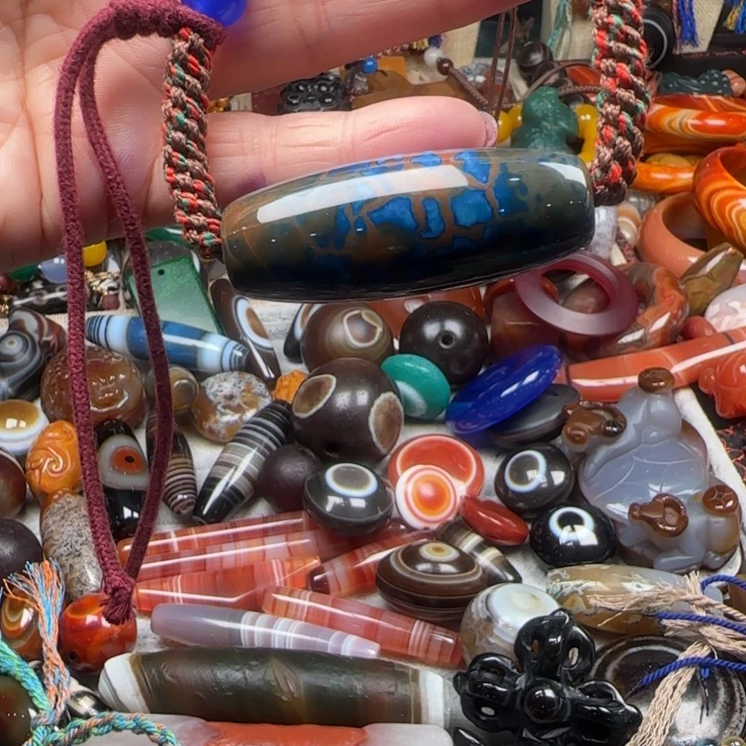 【闪购商品】玛瑙/玉髓颈饰未镶嵌喜*