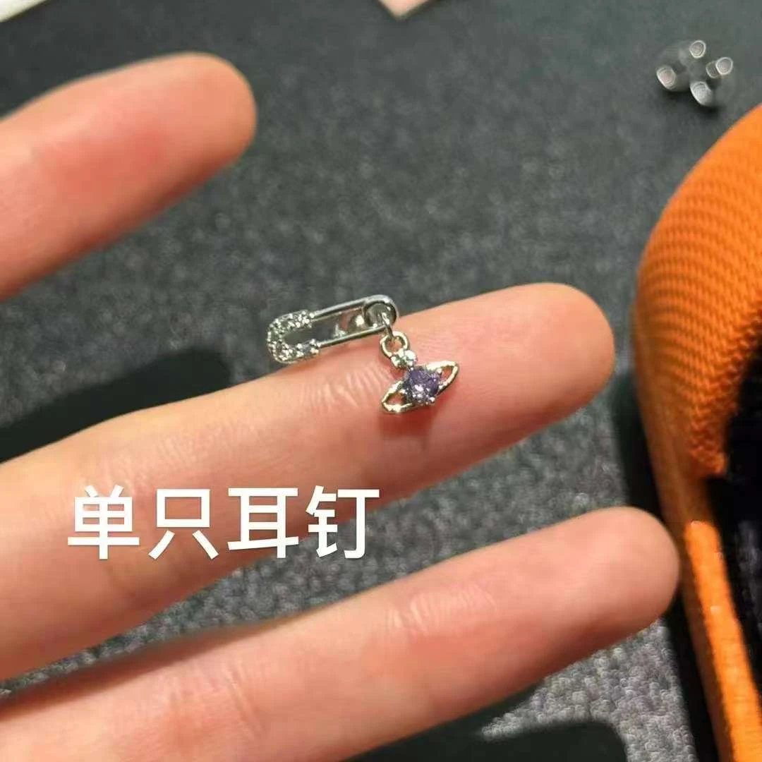 合金耳饰 BIBI【单只别针星球】耳钉EH092