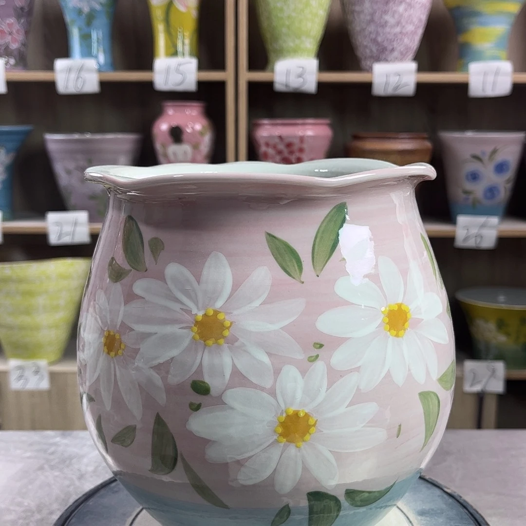 景德镇陶瓷花盆花盆