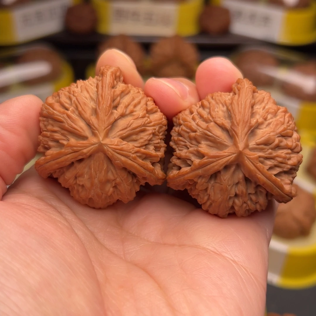 吊坠文玩核桃白狮子